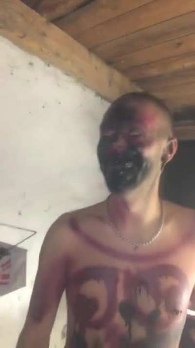 So i was working on something in my shed in the middle of the night and some drunk guys came in (no idea who they were) asked me for spay paint and did this.. turned out it&rsquo;s my neighbours. First time I met them in 6 months