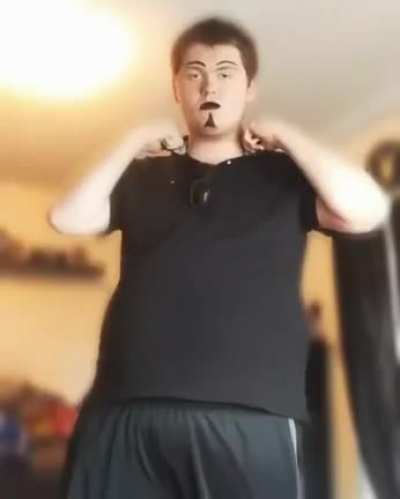 Type of kid that would sit on you if you were mean to him