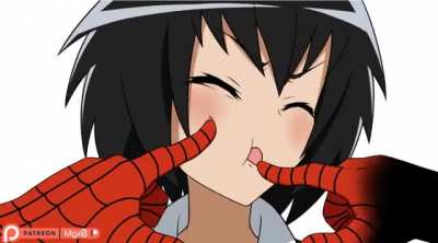 peni parker gif