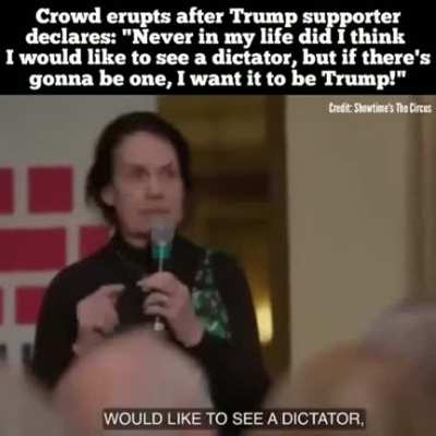 Trump's MAGA death cult has been brainwashed for this moment for years. They tried to overthrow American democracy because they WANT Trump to be dictator. They have been conditioned to see a Trump dictatorship as freedom. Fascists use lies as a weapon to 