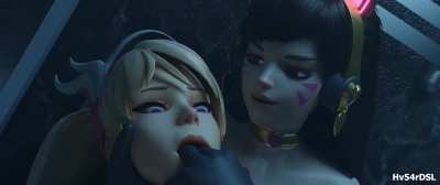 Mercy &amp;amp; Dva - Night in Toilet