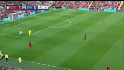 Throwback to when Alisson showed he's not just good with his hands