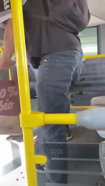 Thin dude delivers killer head butt
