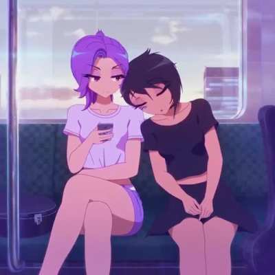 Umi and Iris going home by L&eacute;o Qu&eacute;val