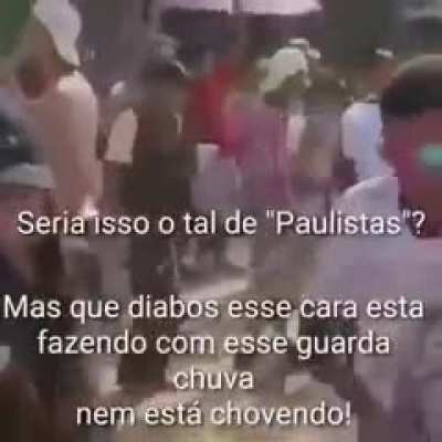 paulista &eacute; uma desgra&ccedil;a mesmo