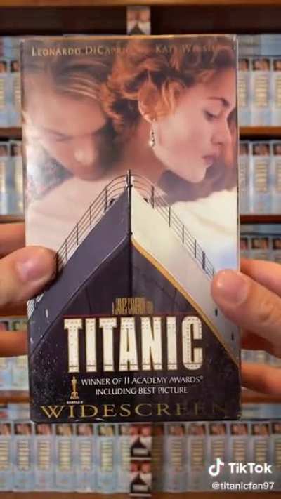 Fan collects his 500th copy of Titanic on VHS