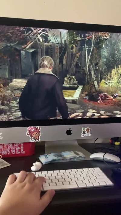 Re4 remake on mac late 2015 27 inches gameplay