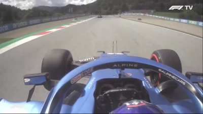 Alonso reaction to getting blocked by Vettel: "WHAT THE F**K, I CAN NOT BELIEVE IT"