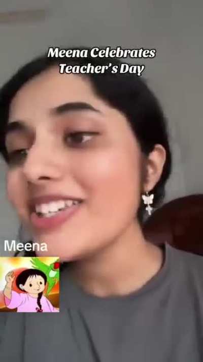 Meena Cartoon Impression.