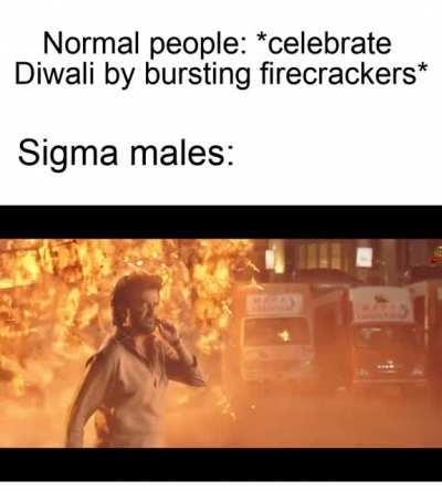 Happy Diwali folks! Just don't actually try this
