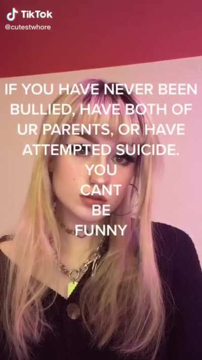 You&rsquo;re not allowed to be funny