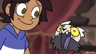 King has a joke for Luz