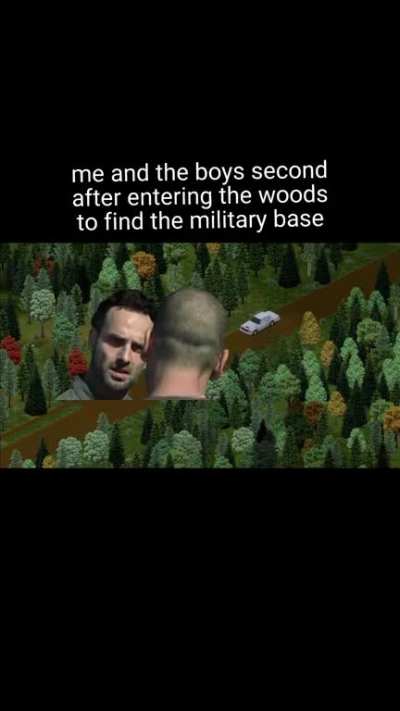 join us on the journey to find a secret military base without using zomboid map