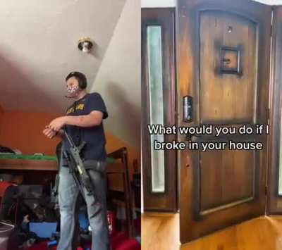 Dude Pointed A Gun At Batman