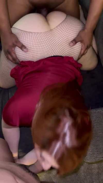 This is the part of me you&rsquo;re missing out on if you&rsquo;re not subbed to my OF.. Always happy to be rocking back and forth between two cocks.. or more😈