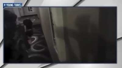 Pig kills complying, crying, young man