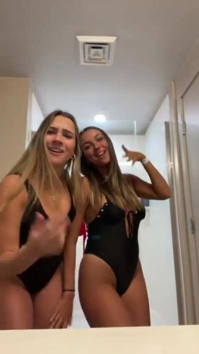 chick on the right looks eventful