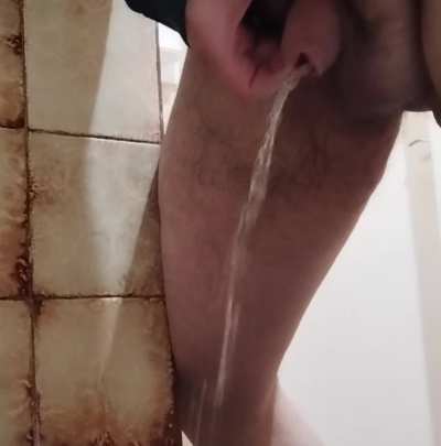 A casual pee