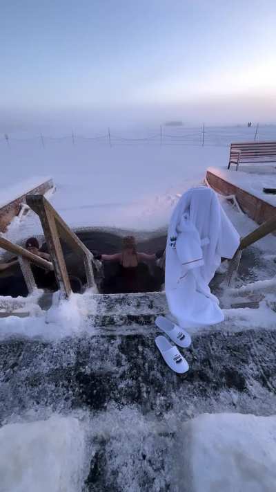 "1&deg;C Arctic plunge. Didn't think I would... but I did" | Instagram | 8 January 2026