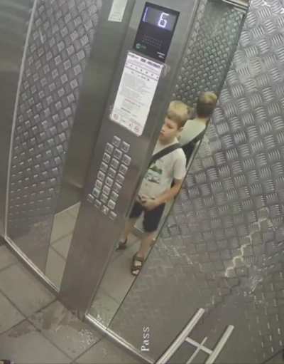 Boy pissed on the elevator buttons, causing them to jam, and&hellip; the elevator got stuck. After that, the little pisser called his mom, and she called the rescuers, who saved him.