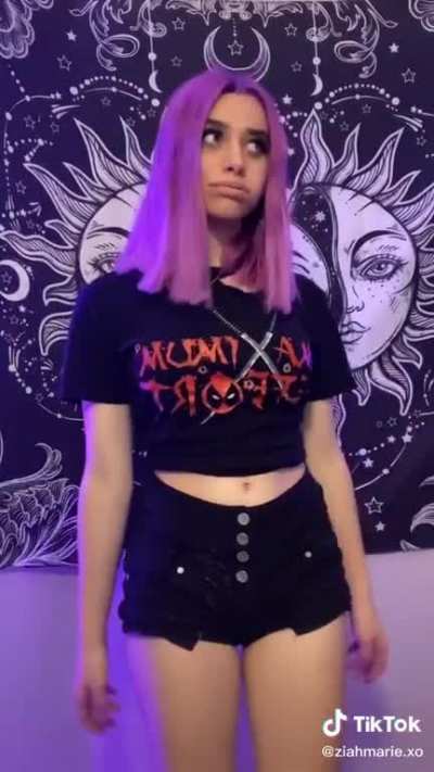 Purple hair