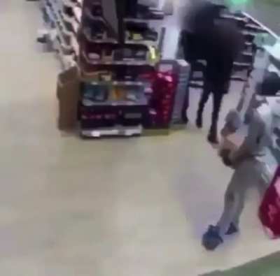 He gone