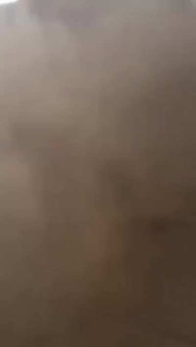 Beirut explosion UP CLOSE! Fireworks crackling, then BOOM!!
