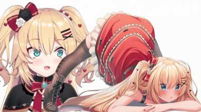 Haachama eating herself?
