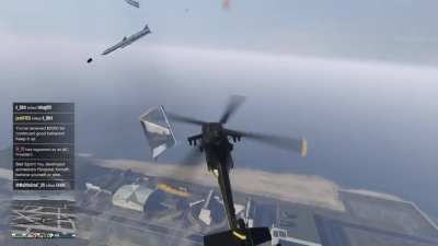 He just came out of his Hangar xdd