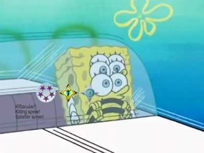 SpongeBob splatter spree +