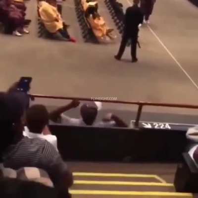 The Graduation Dad Who Puts All Other Graduation Dads To Shame