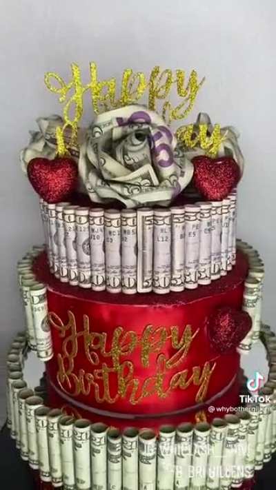 Investment Banker's Birthday Cake