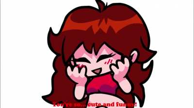 i edited "Cute and Funny [FNF ANIMATION]" by bbpanzu cuz why not lol