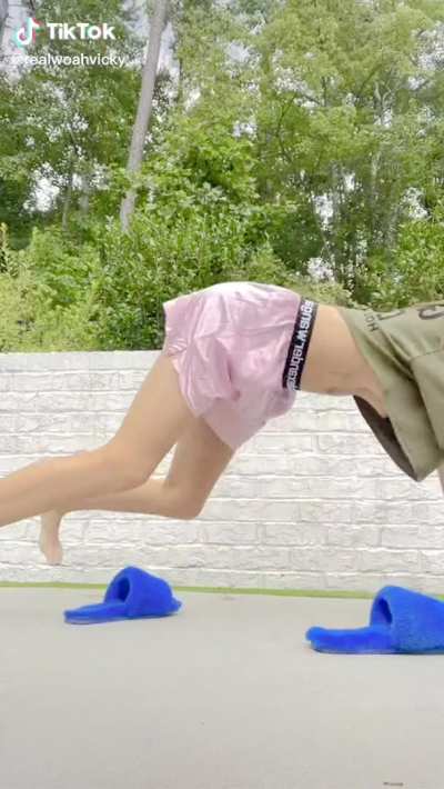 Not OF but she flashed on TikTok