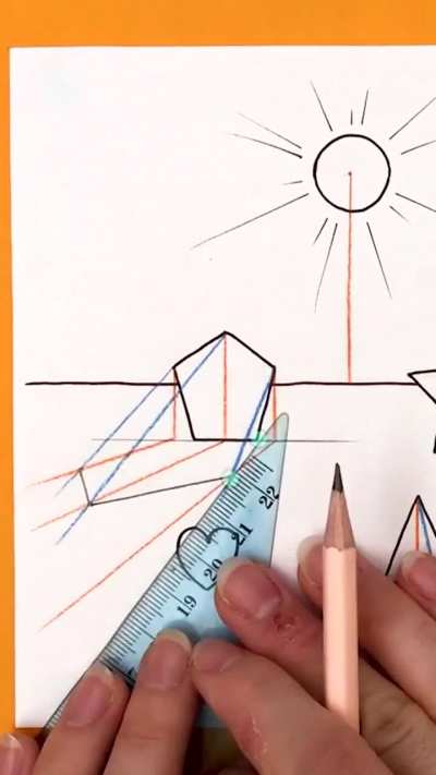 How to draw shadows correctly 