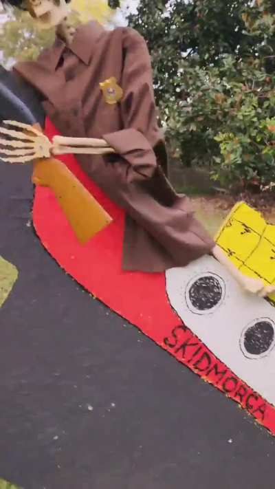 Finished my Halloween decorations.
