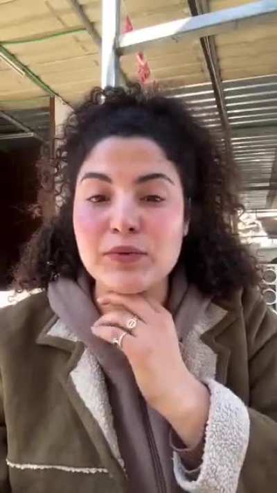 Bisan&rsquo;s message &ldquo;Make sure you don't fall for the US and Israel&rsquo;s propaganda and lies.&rdquo;