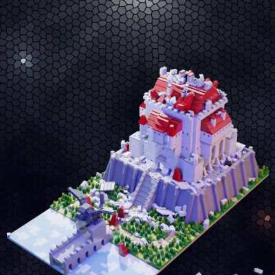 Did someone wanted instructions for my Voltron castle? :)