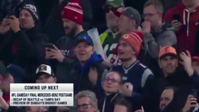 [Highlight] Munich crowd singing John Denver's, "Take me Home Country Roads" at the end of the Seahawks-Buccaneers game