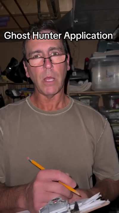 How to get hired as a ghost hunter: