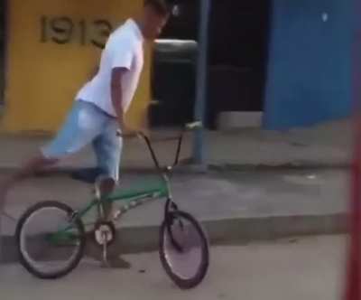 Respect a man's bike