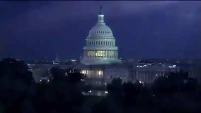 'Twas a dark and stormy night at the US Capitol&hellip;