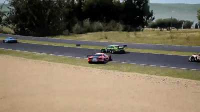 a sneaky overtake