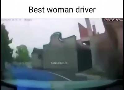 Best woman driver 👌