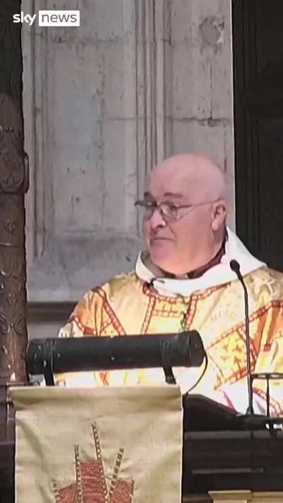 In his Christmas sermon, the Archbishop of York Stephen Cottrell recounts how sobering it was to see the wall in person during his visit to Bethlehem last month. He said he was stopped at checkpoints, and Israeli militias told him he could not visit Pales