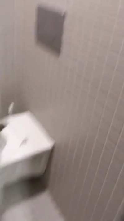 The bathroom in my school