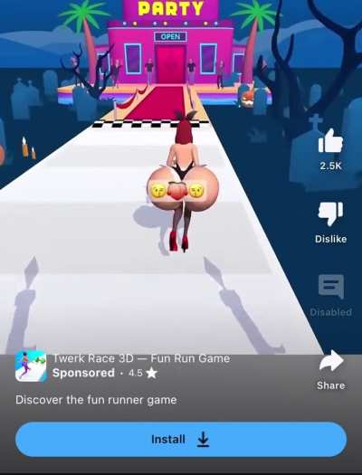 This trashy mobile ad