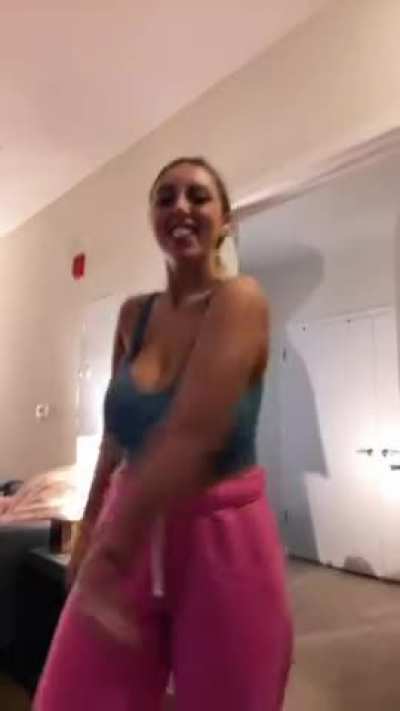 Busty dance