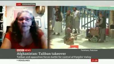 BBC anchor does not allow expert to speak on the issue of Tailban, citing "impartiality"