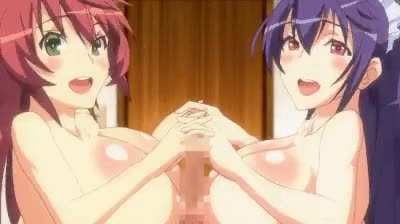 Huge double titjob